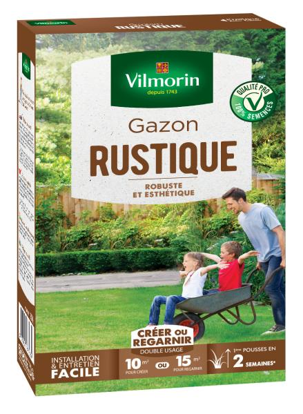 Rustique - Gazon Rustique - 250 g - face recto